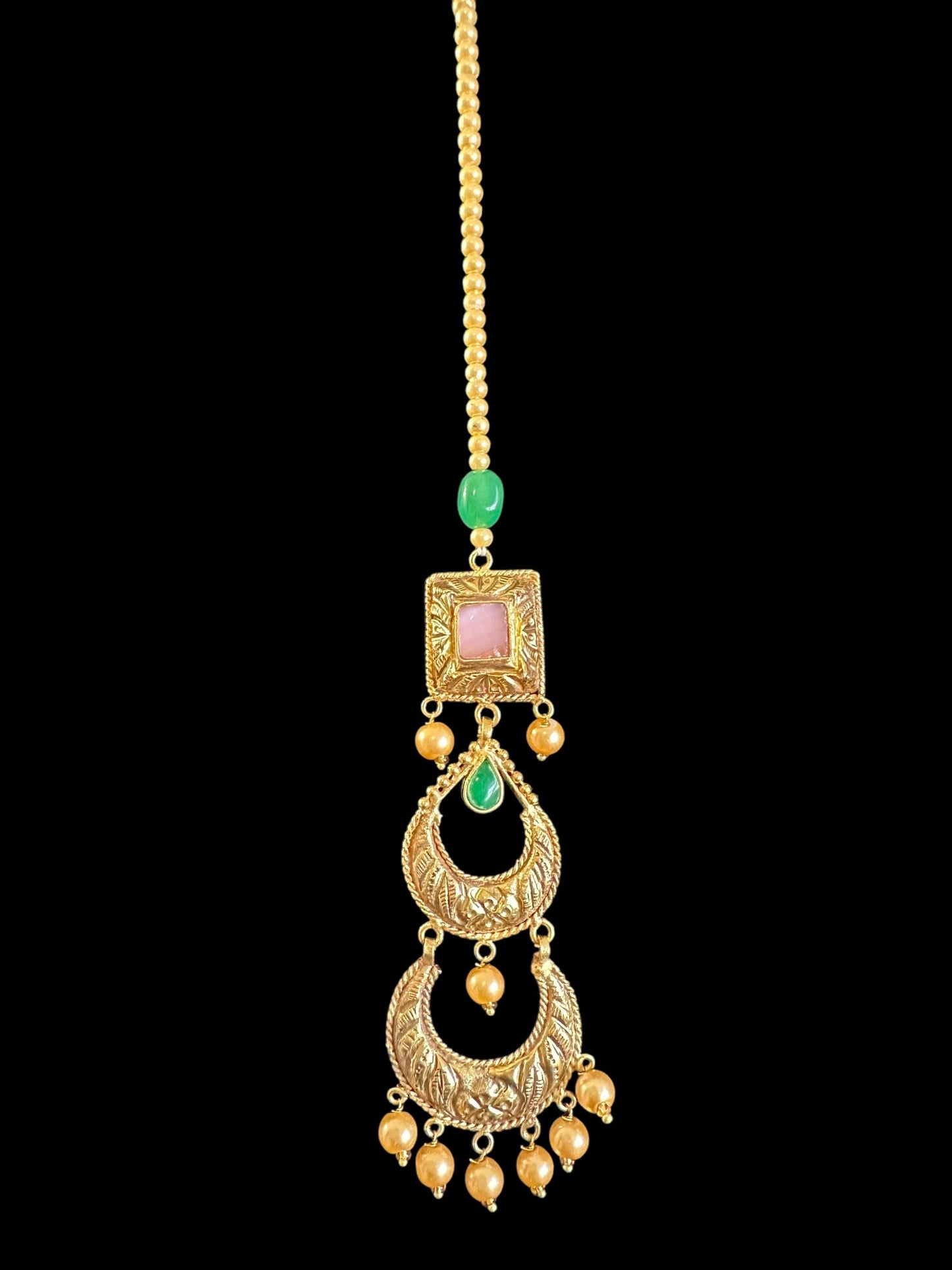 BR484 Amala bridal set in antique finish ( READY TO SHIP )