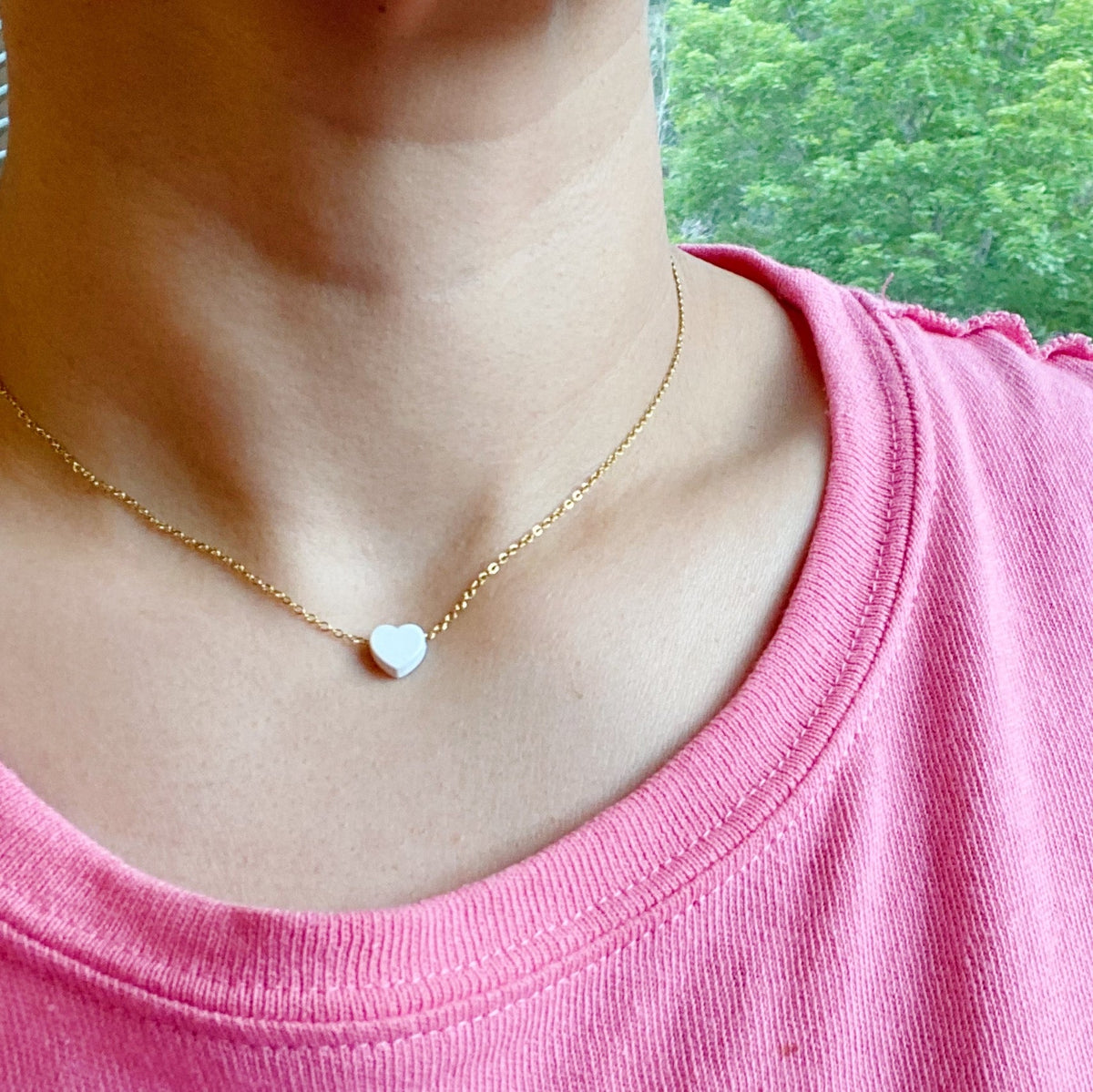 So Very Loved Heart Necklace – Waterproof Gold Chain