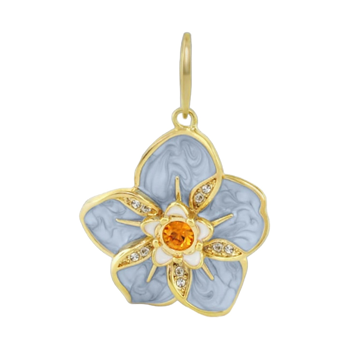 Eau Hibiscus Flower Pendant