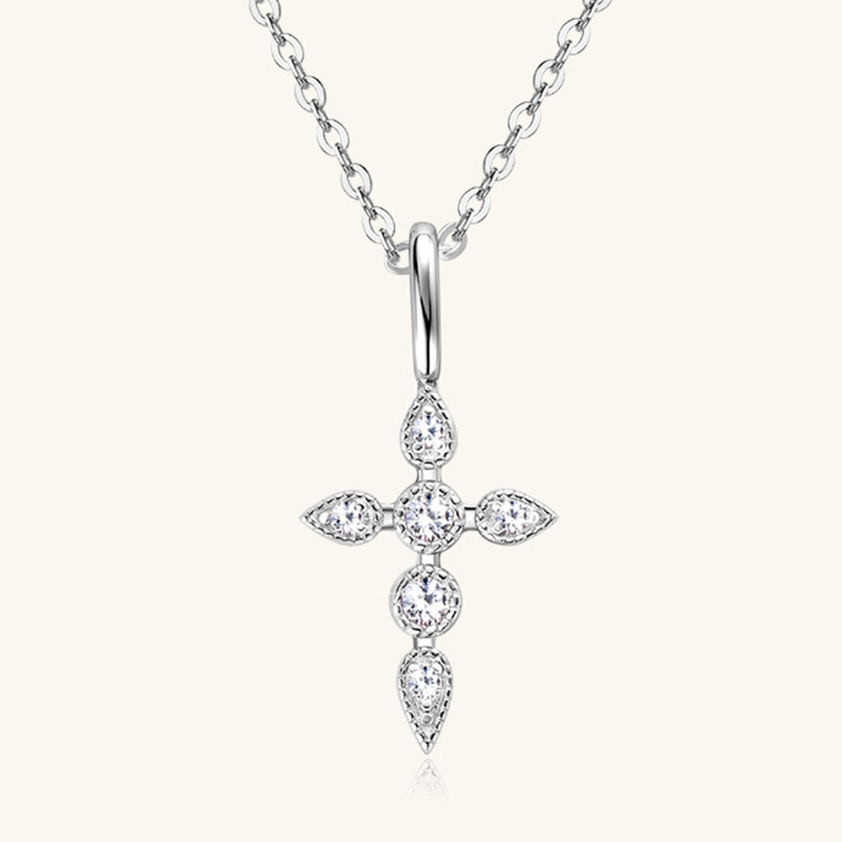 Sparkala™ Cross Pendant Necklace (18k Gold over Fine Sterling Silver)