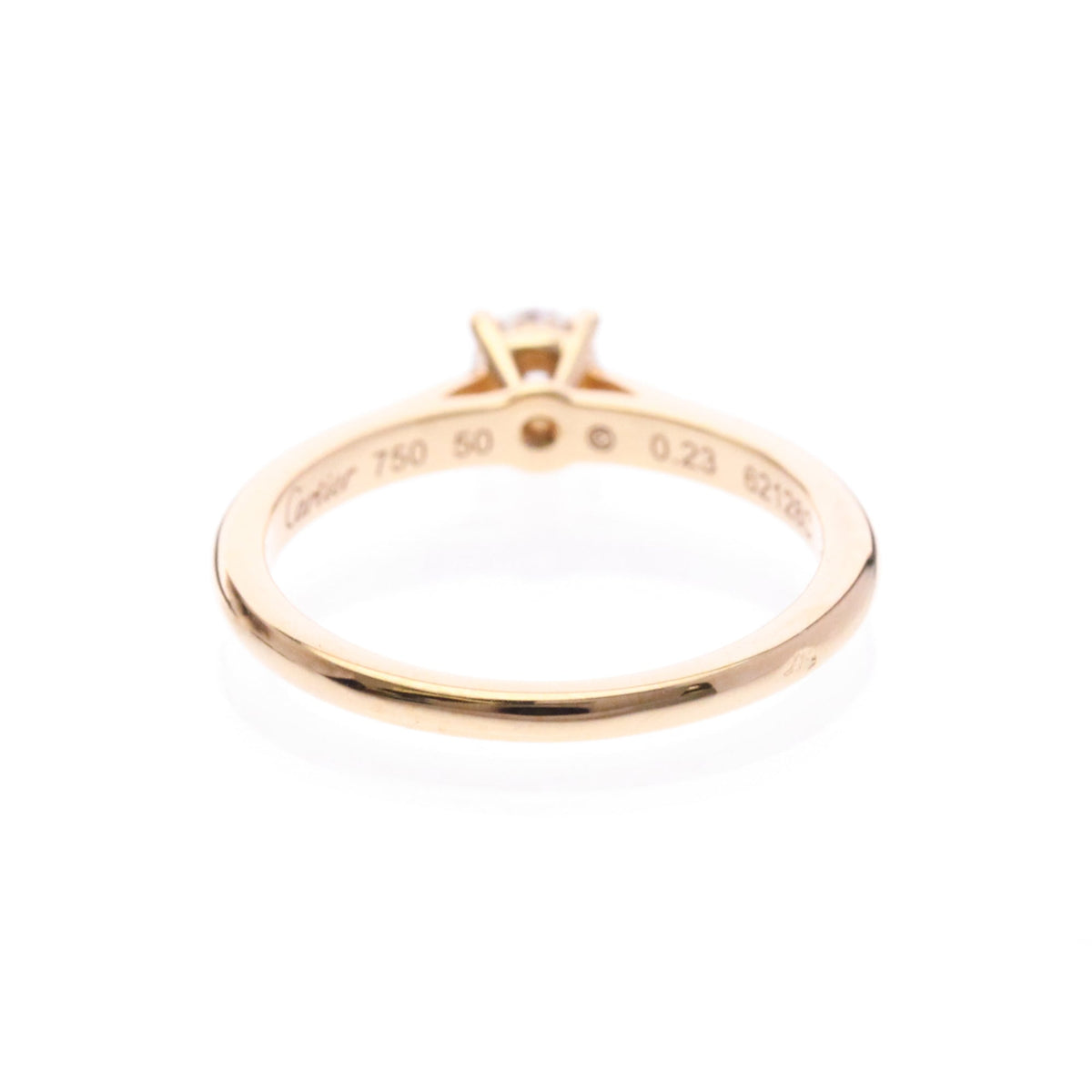 PRE-OWNED Cartier 1895 Solitaire · Rose Gold · Diamond