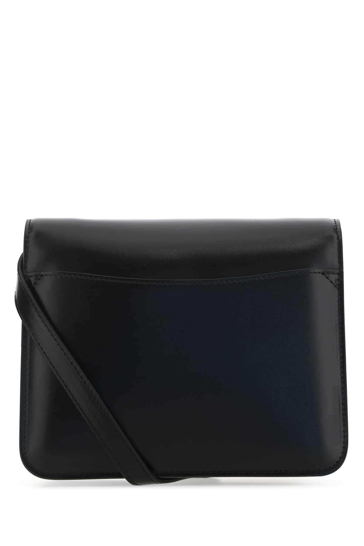 Chloe Women Black Leather Kattie Clutch