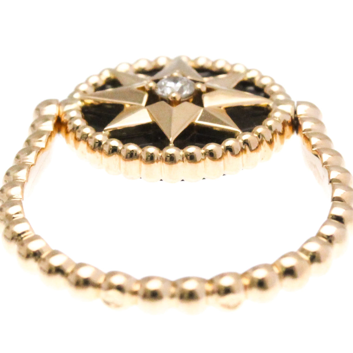 PRE-OWNED Christian Dior Rose des Vents · Rose Gold Size 5.25