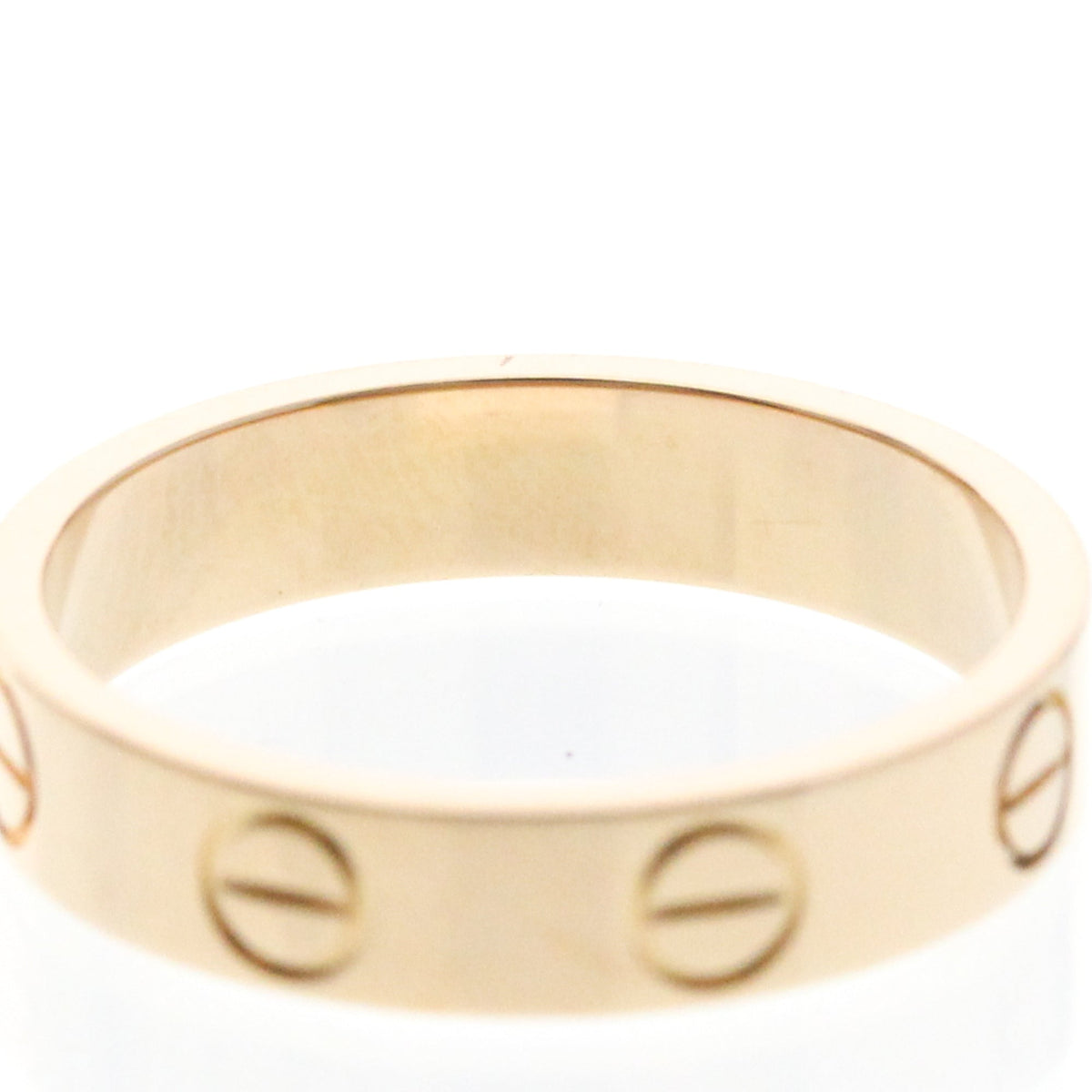 PRE-OWNED Cartier Mini Love · Rose Gold Size 4.5