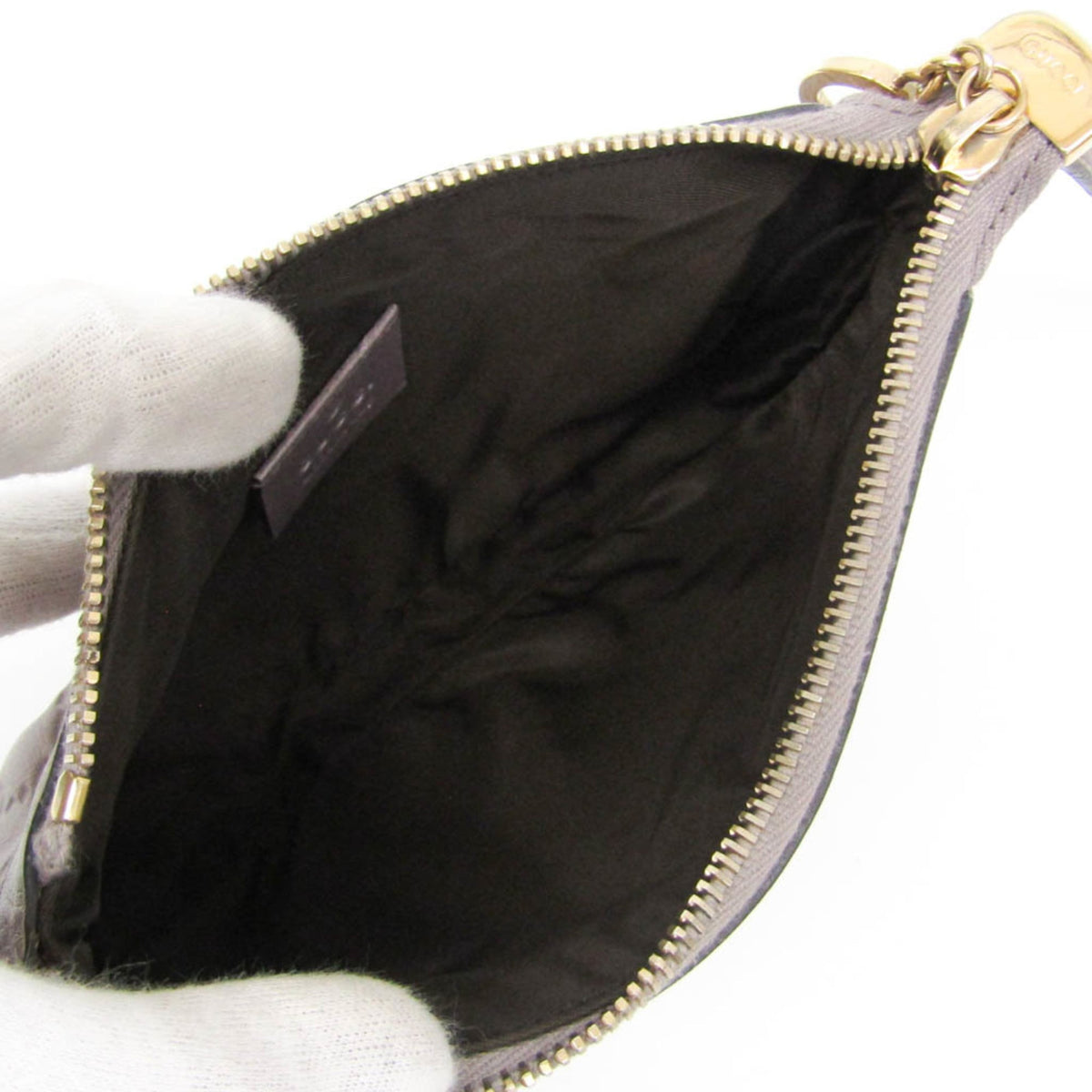 PRE-OWNED Gucci Guccissima · Leather Shoulder Bag