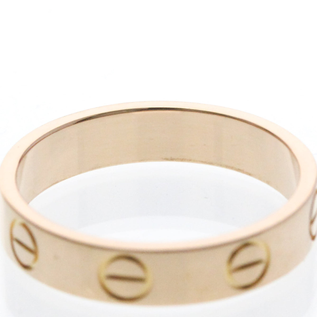 PRE-OWNED Cartier Mini Love · Rose Gold Size 4.5