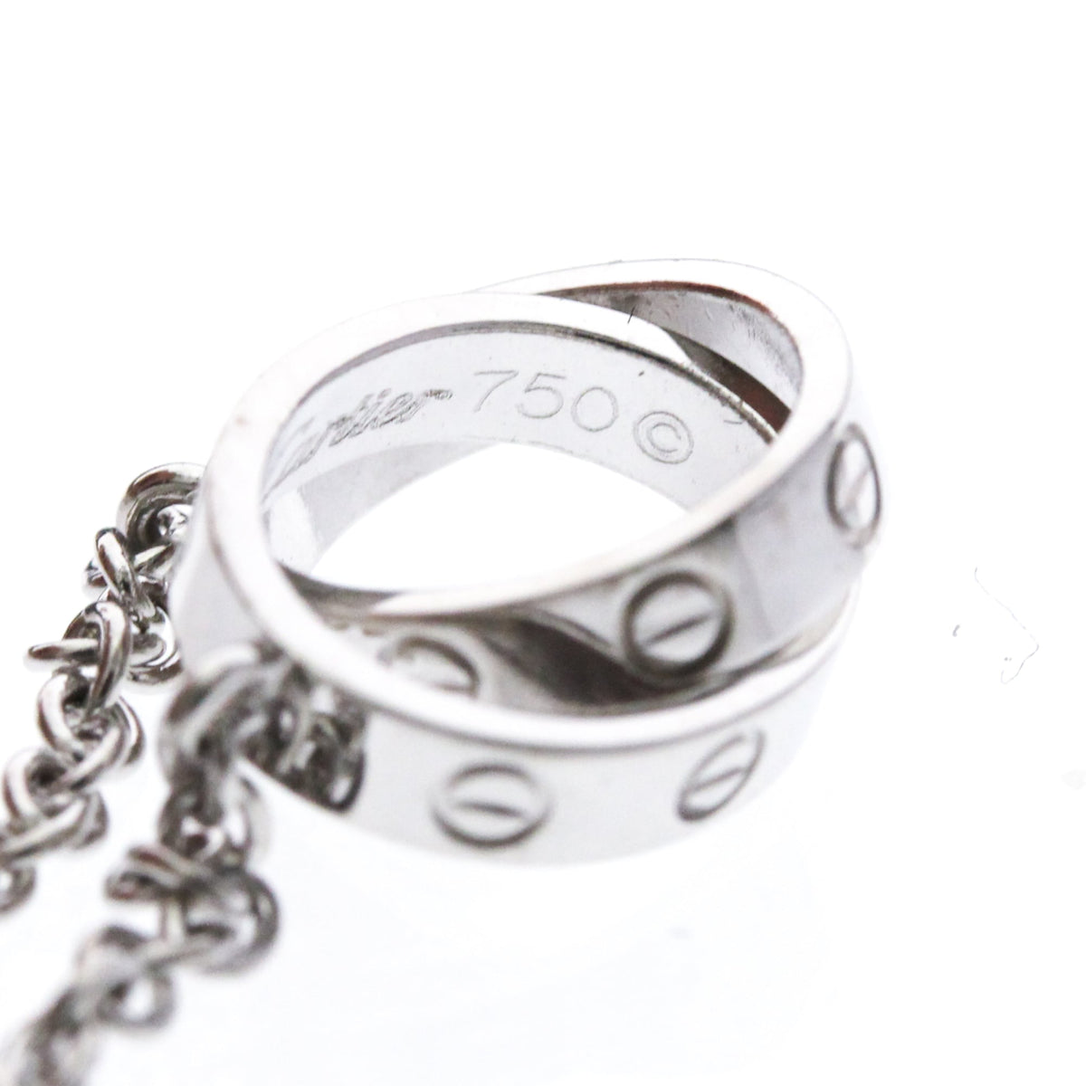 PRE-OWNED Cartier Baby Love · 18K White Gold