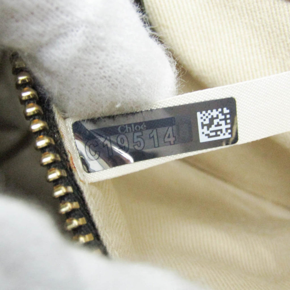 PRE-OWNED Chloé C Double Carry · Leather