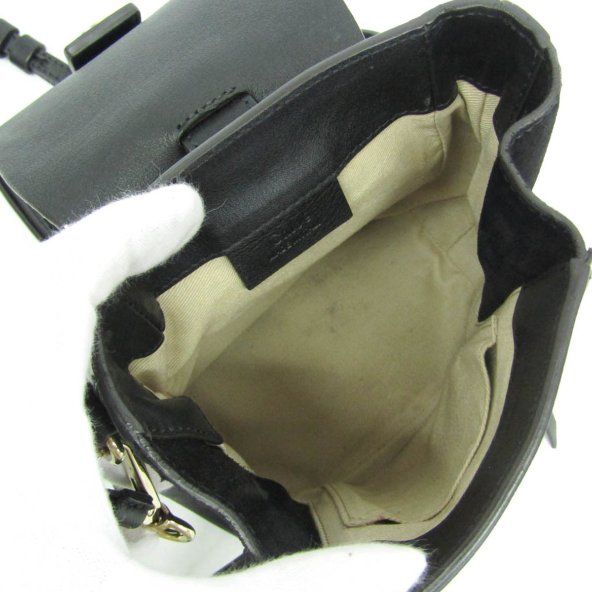 PRE-OWNED Chloé Faye Mini · Backpack · Leather & Suede