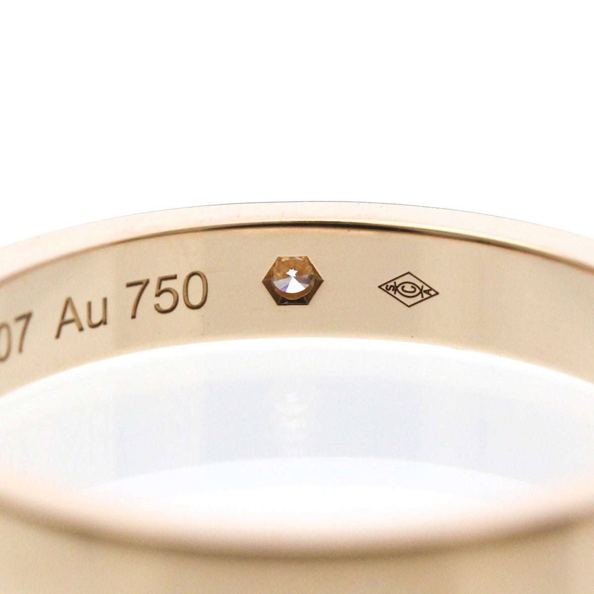 PRE-OWNED Cartier C de Cartier · Diamond · Rose Gold