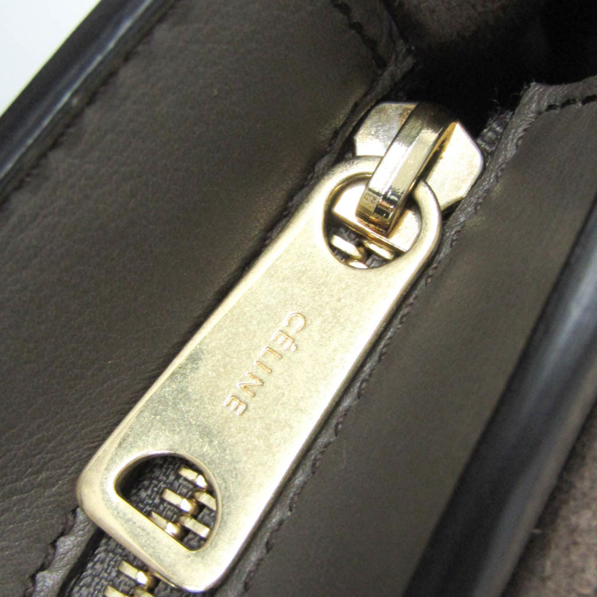PRE-OWNED Celine Trapeze · Leather & Suede