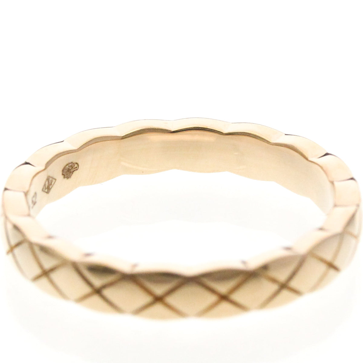 PRE-OWNED Chanel Coco Crush · Rose Gold Size 6
