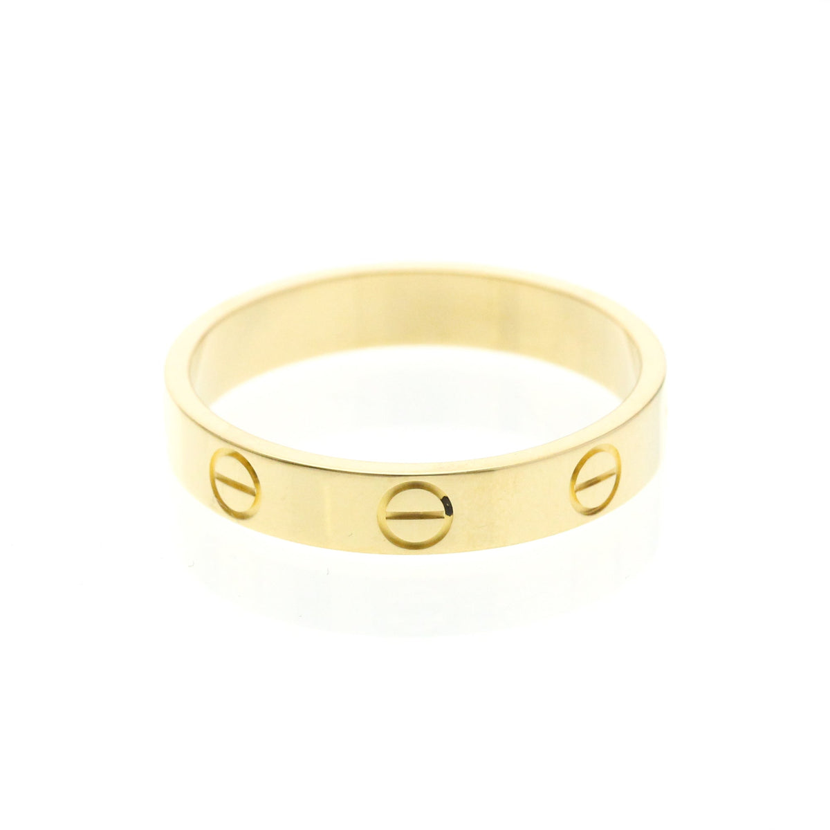 PRE-OWNED Cartier Mini Love · 18K Yellow Gold