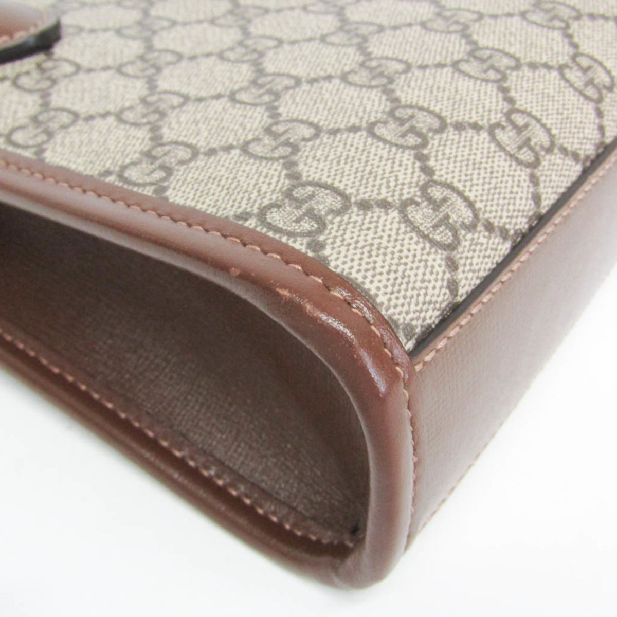 PRE-OWNED Gucci Interlocking G · GG Supreme
