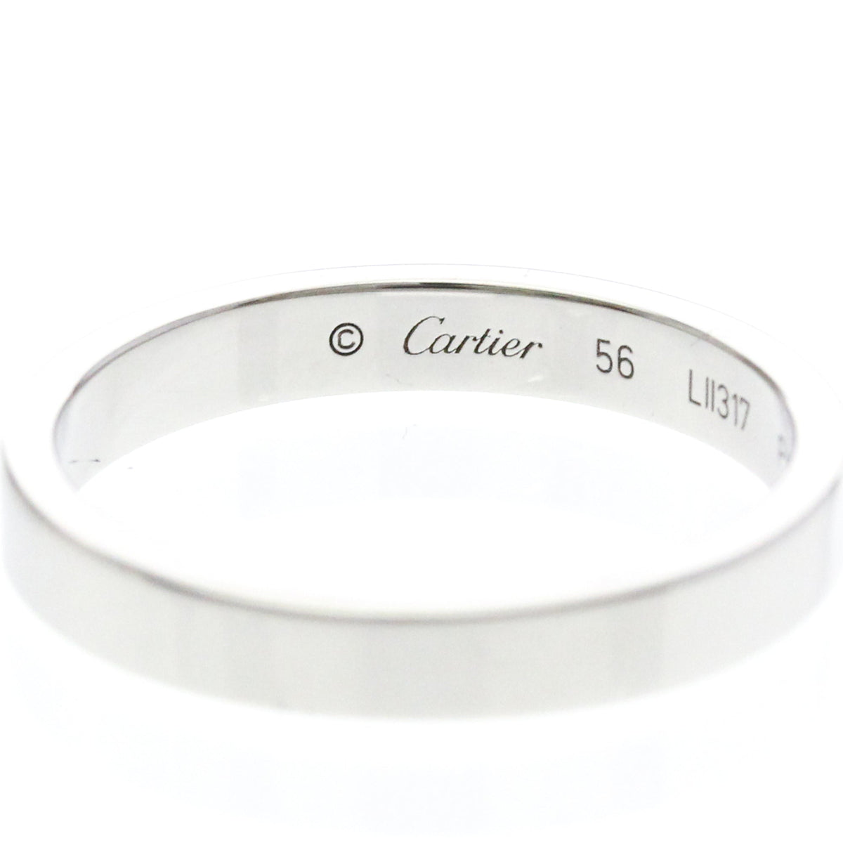 PRE-OWNED Cartier C de Cartier · Platinum