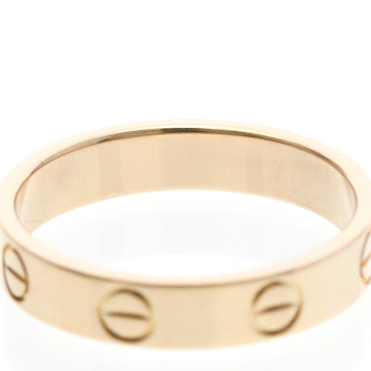 PRE-OWNED Cartier Mini Love · Rose Gold Size 5.75