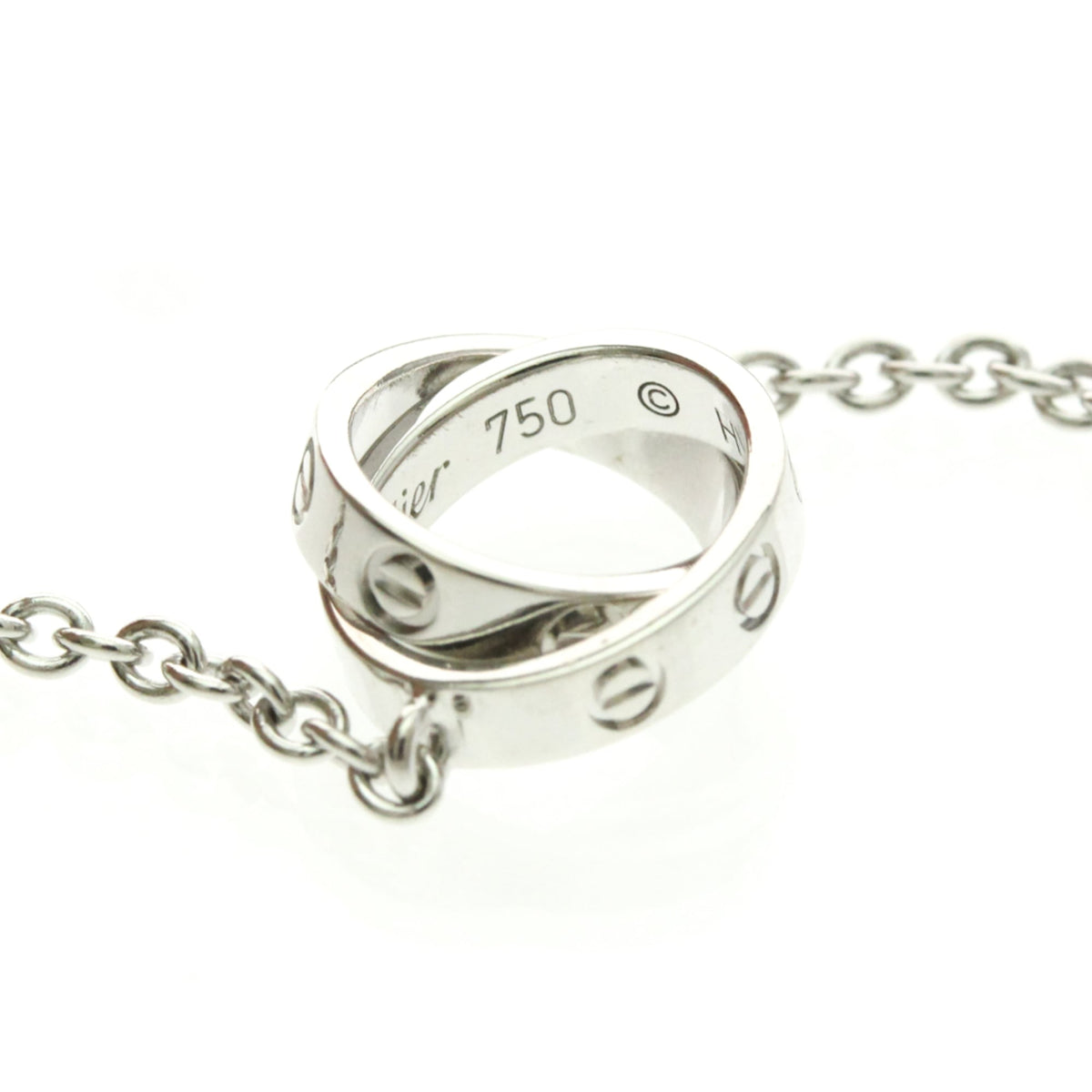 PRE-OWNED Cartier Baby Love · 18K White Gold