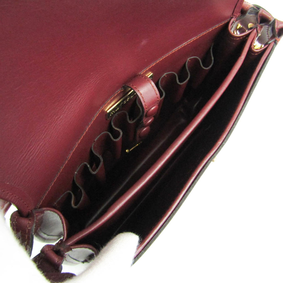 PRE-OWNED Cartier Must · Messenger Bag · Leather