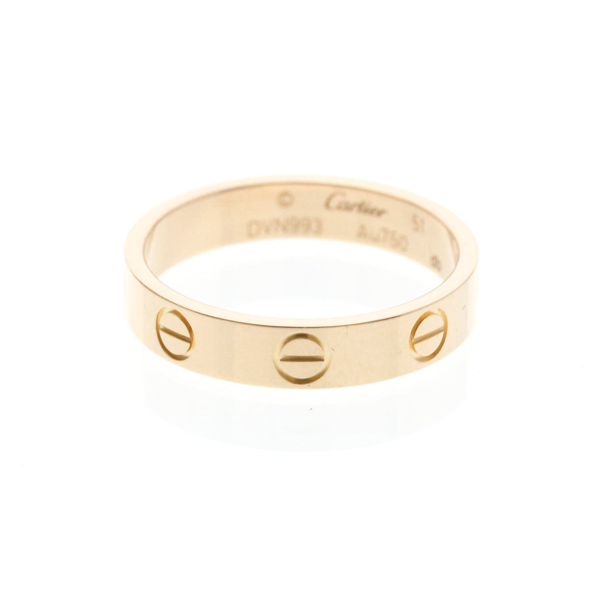PRE-OWNED Cartier Mini Love · Rose Gold Size 5.75