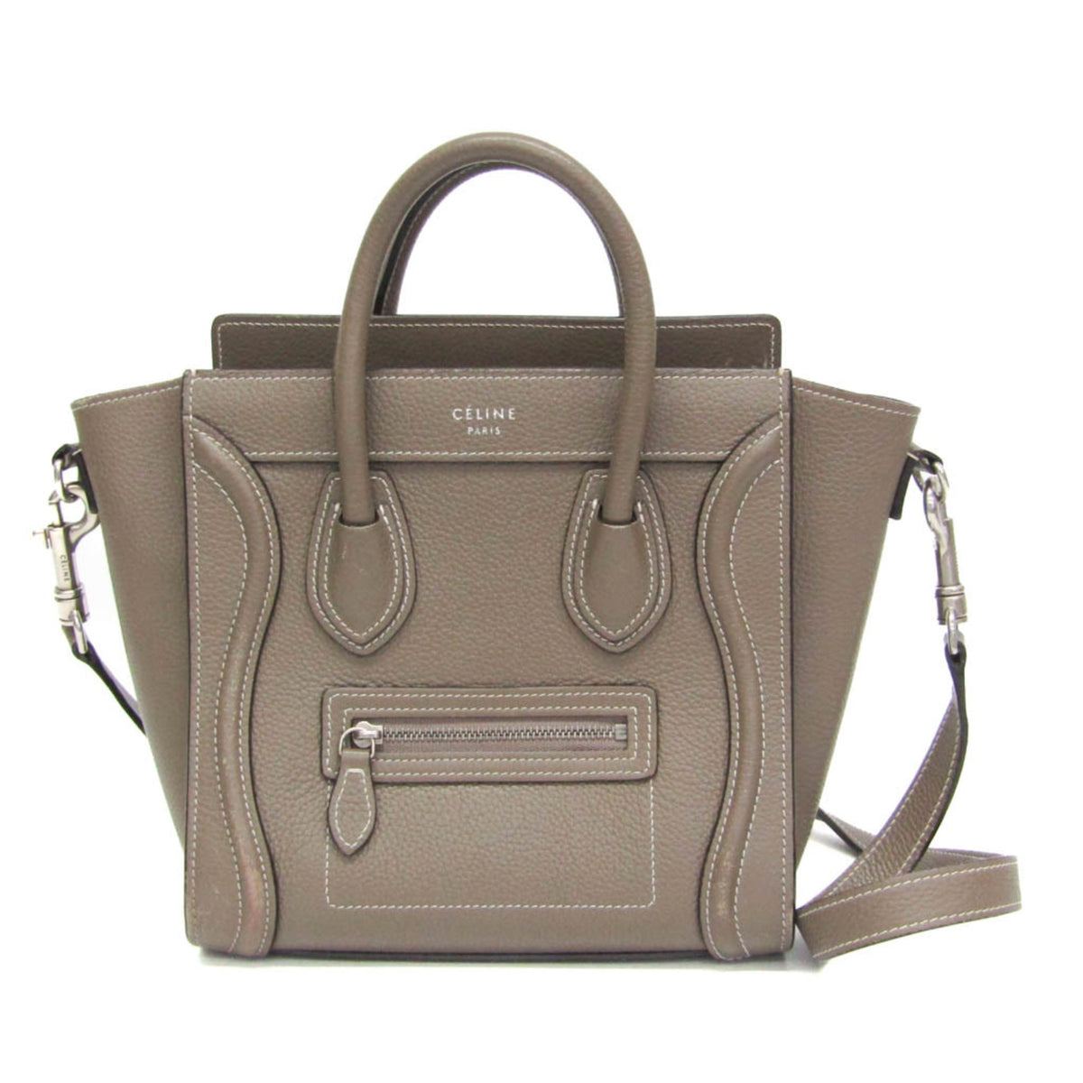 PRE-OWNED Celine Luggage Nano