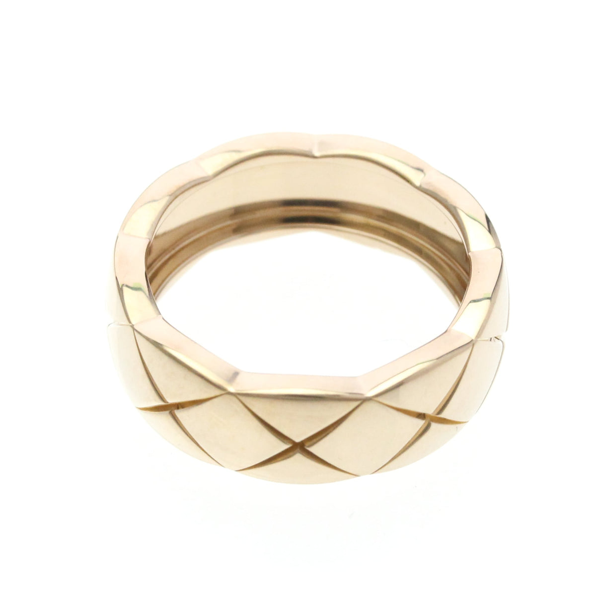 PRE-OWNED Chanel Coco Crush · Rose Gold Size 5.75
