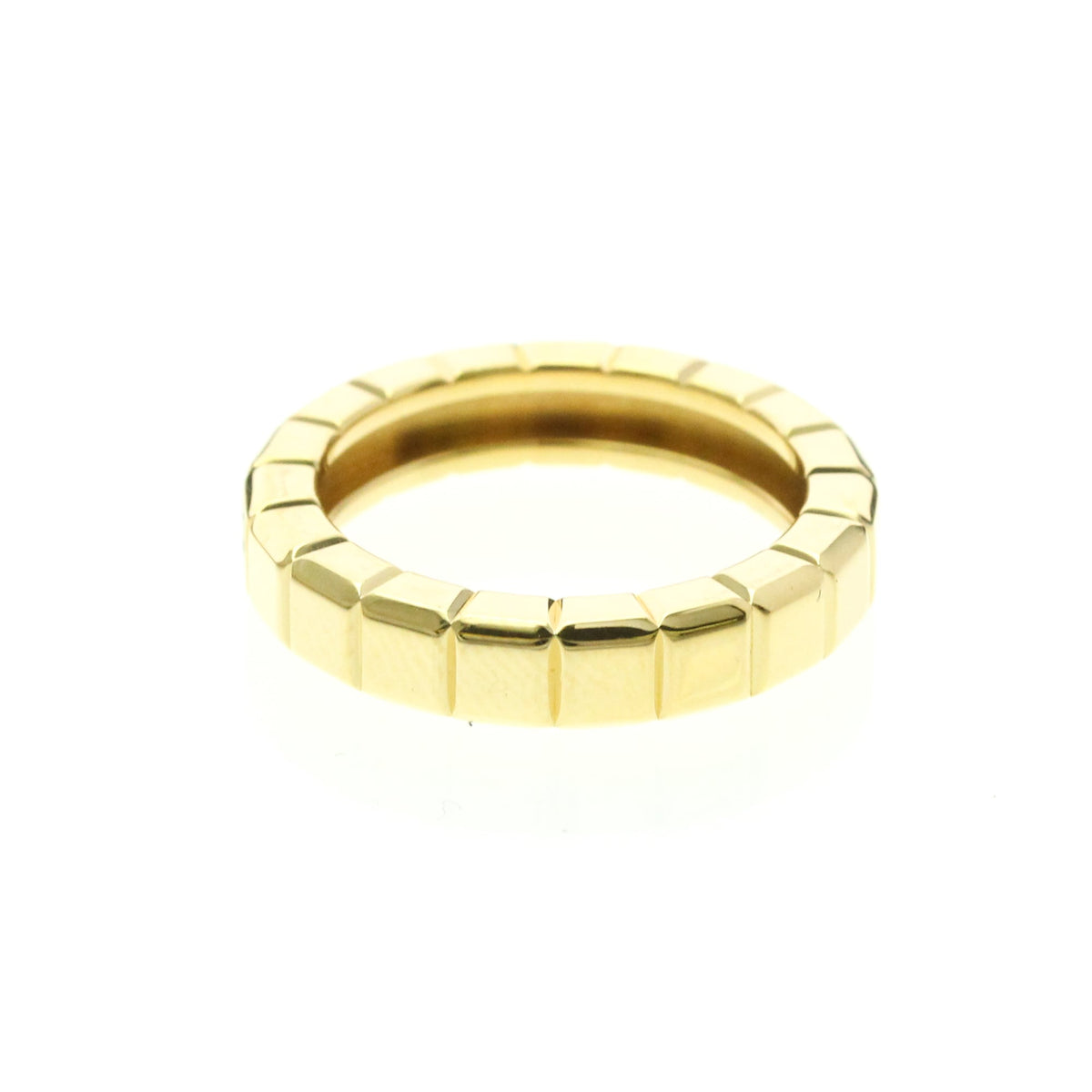 PRE-OWNED Chopard Ice Cube · 18K Yellow Gold · Diamond Size 6-6.5