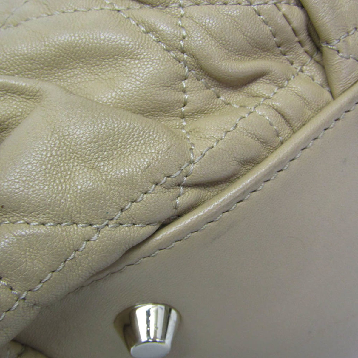 PRE-OWNED Christian Dior Gaufré · Lambskin