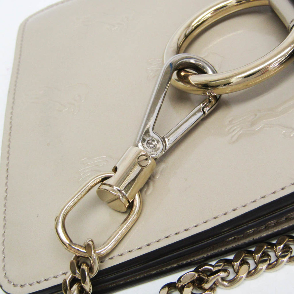 PRE-OWNED Chloé Faye · Enamel Leather