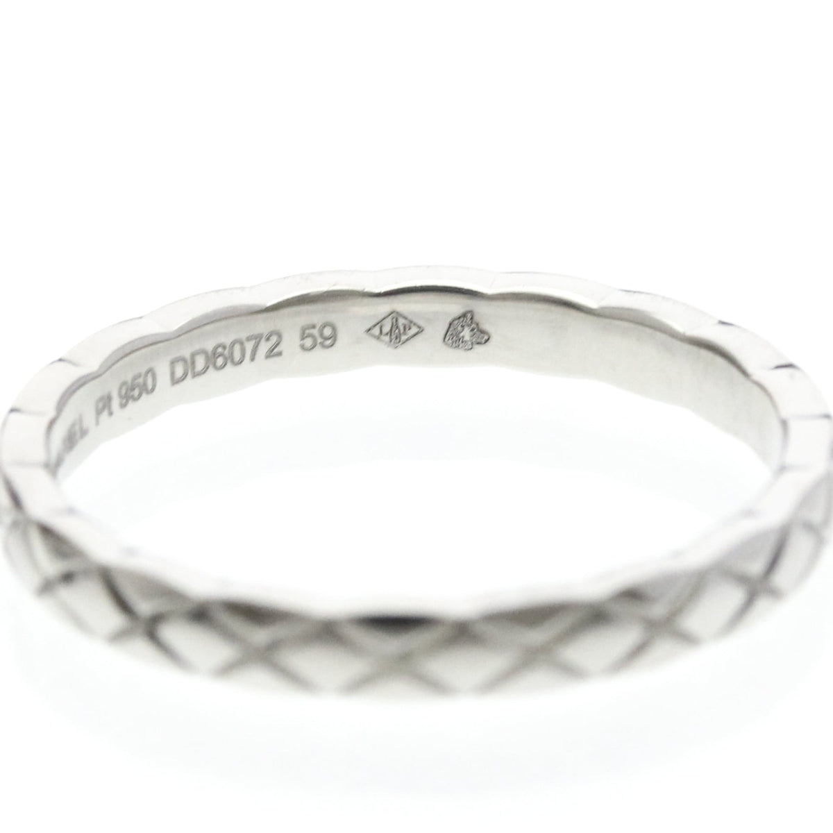 PRE-OWNED Chanel Coco Crush · Platinum Size 8.75