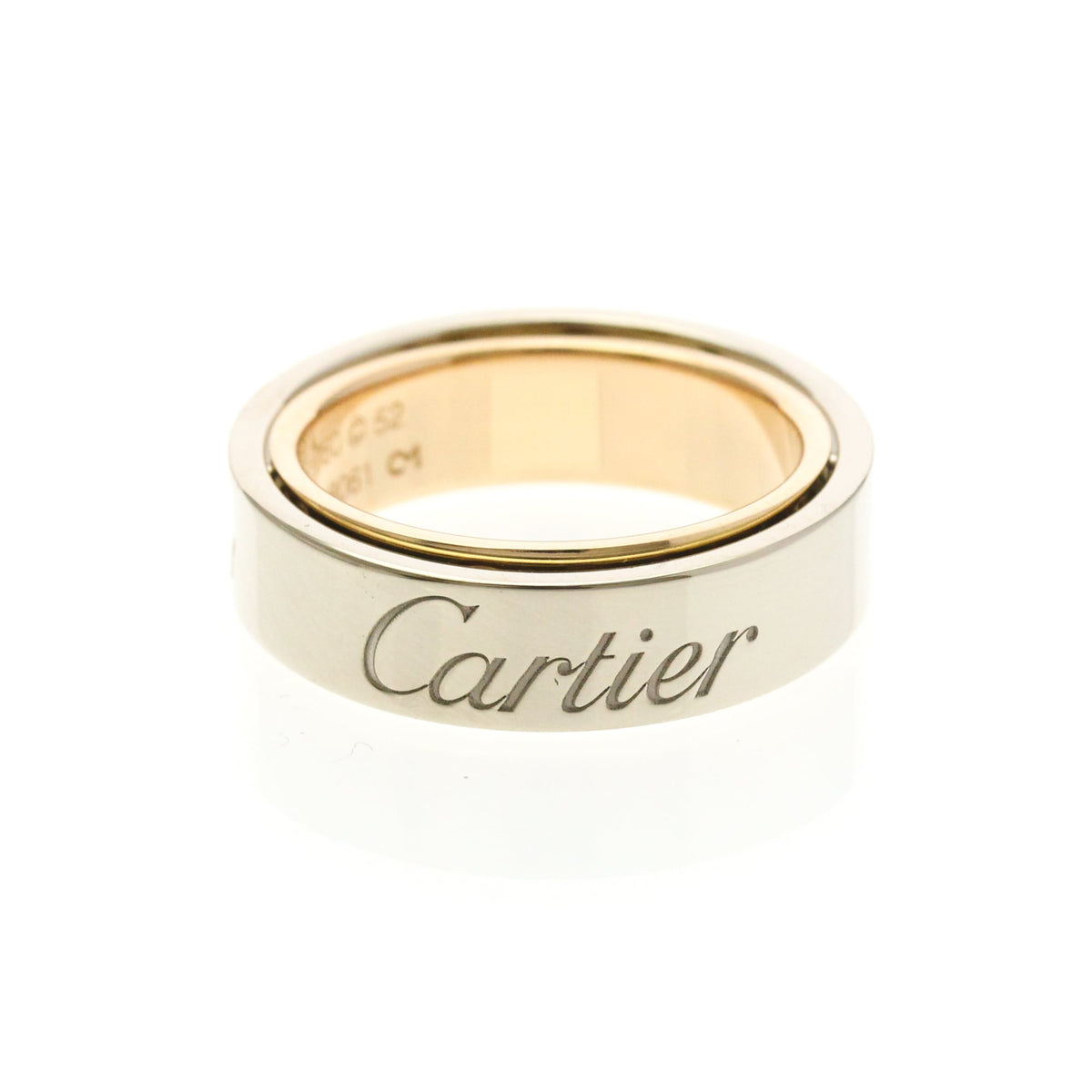 PRE-OWNED Cartier Secret Love · Two-Tone Gold Size 6
