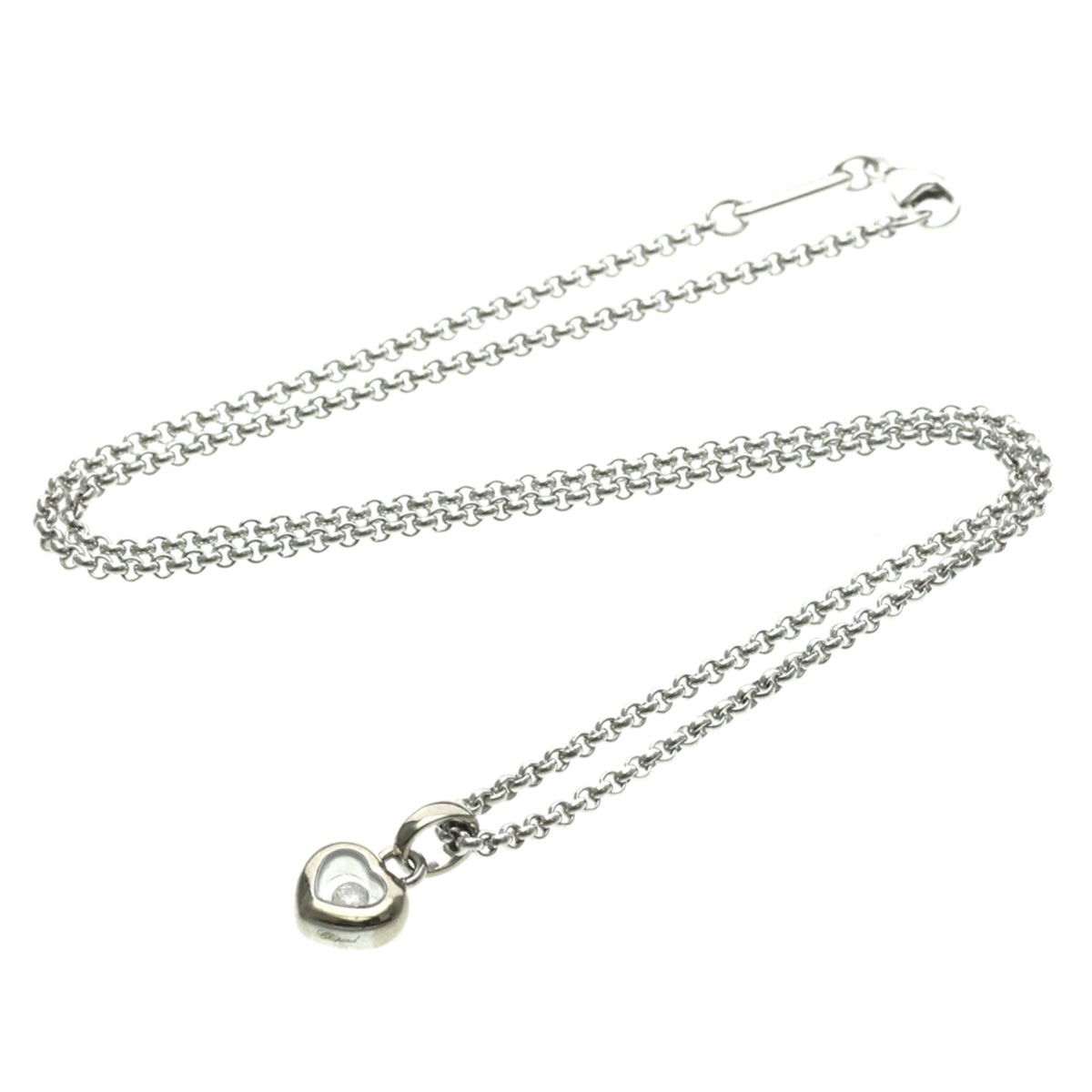 PRE-OWNED Chopard Happy Diamond · 18K White Gold · Diamond