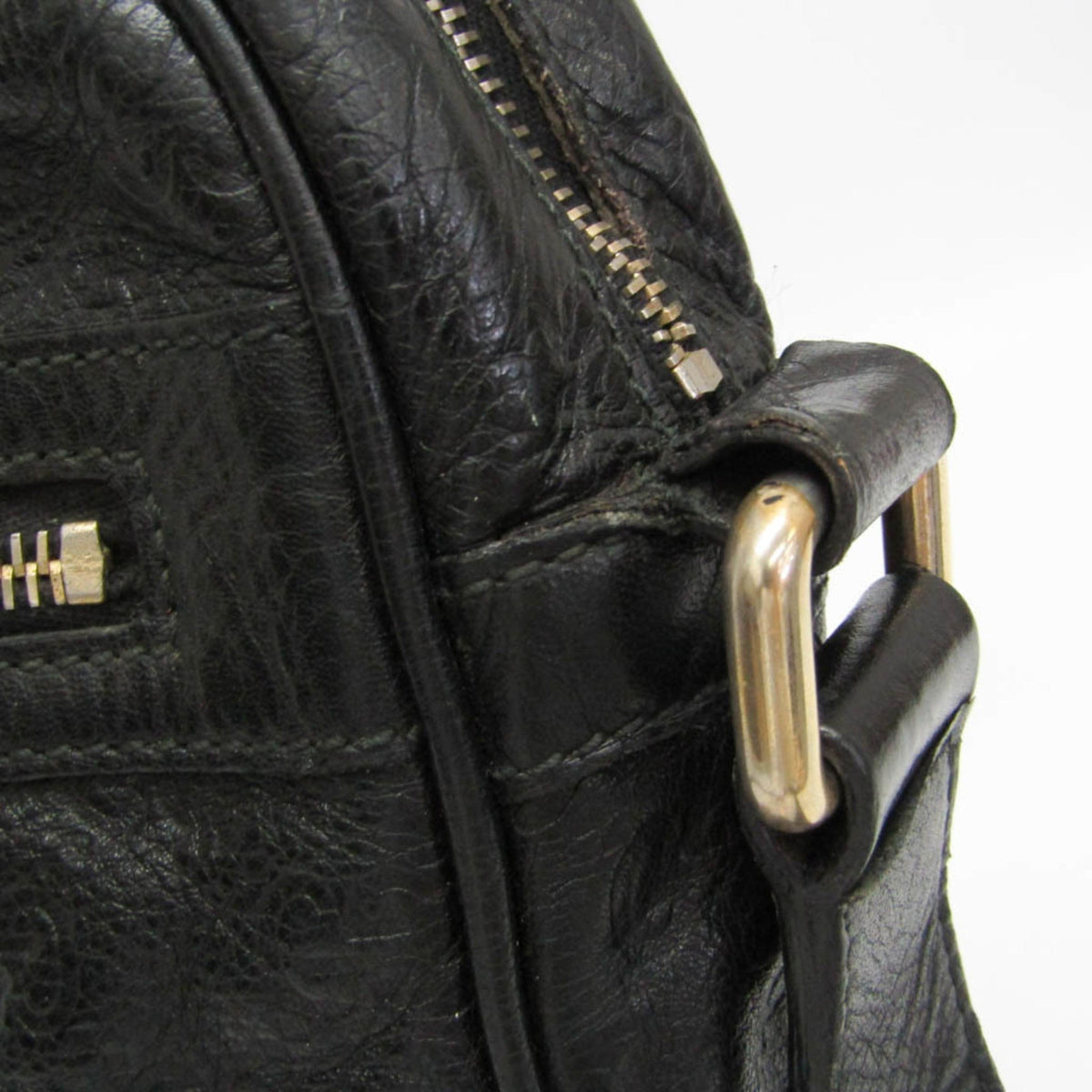 PRE-OWNED Gucci Guccissima · Embossed Leather