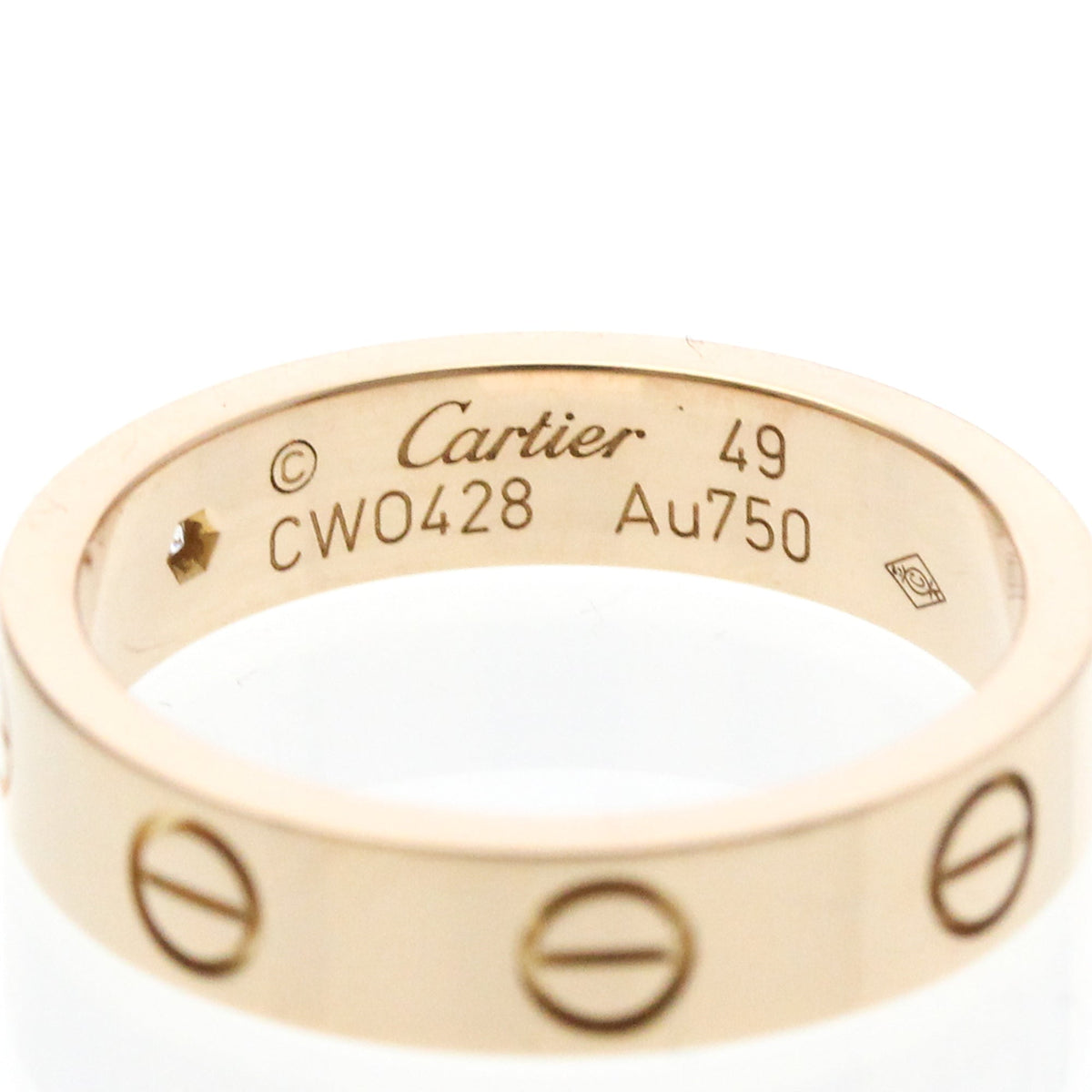 PRE-OWNED Cartier Mini Love · Diamond · Rose Gold