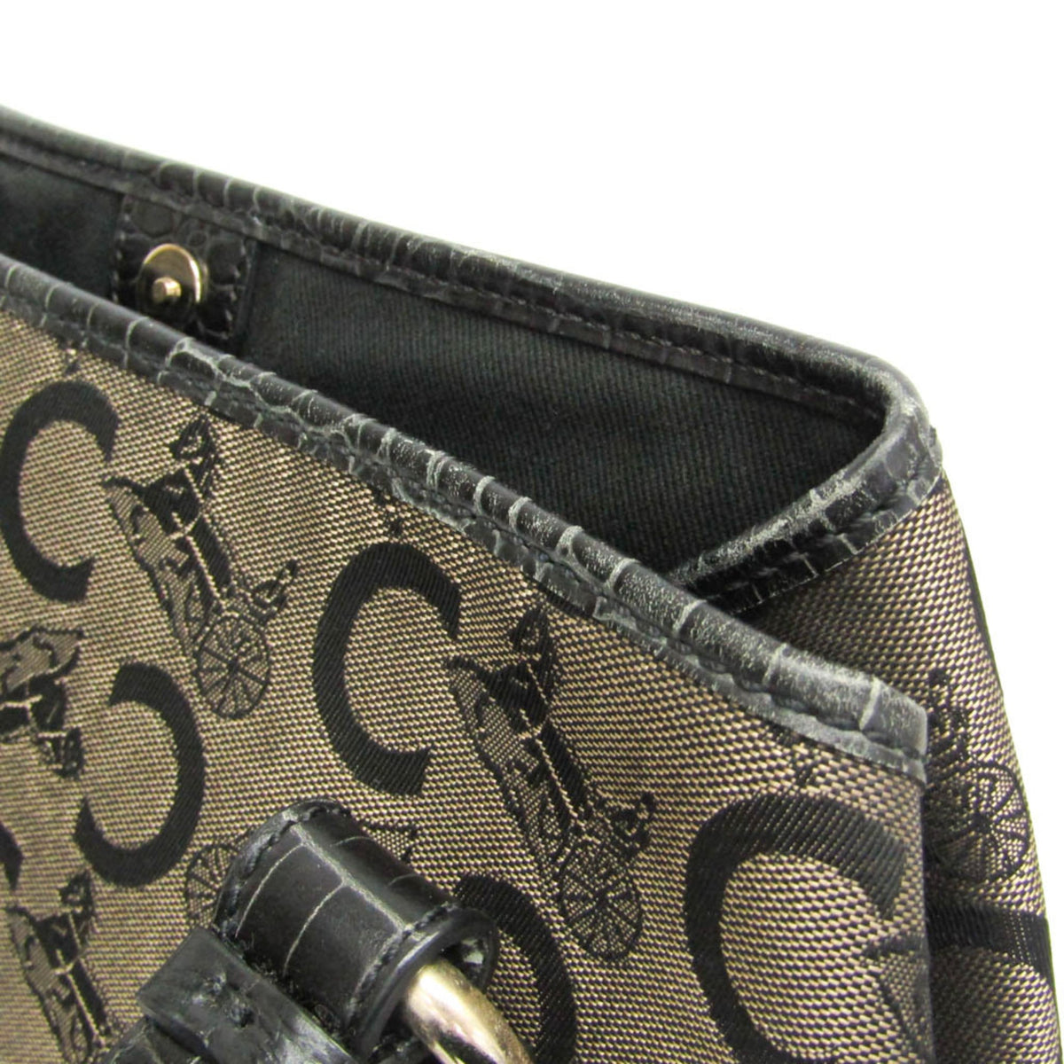 PRE-OWNED Celine C Macadam · Carriage Pattern · Tote