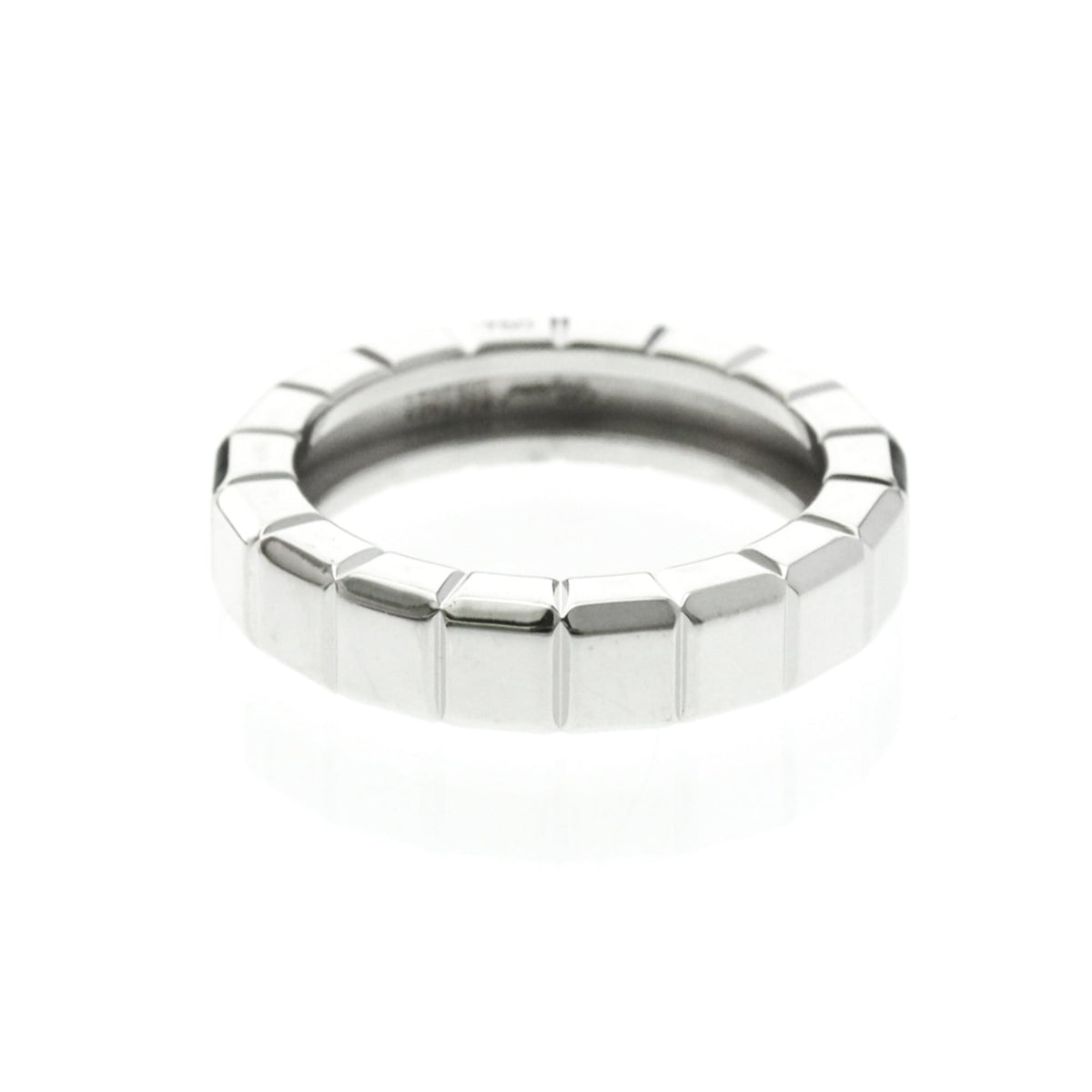 PRE-OWNED Chopard Ice Cube · 18K White Gold Size 4.5