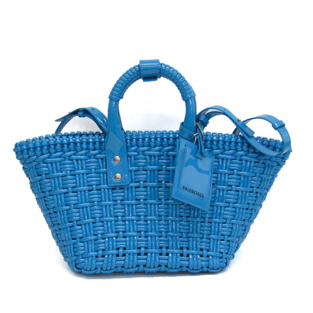 PRE-OWNED Balenciaga Bistro XS · Enamel Leather
