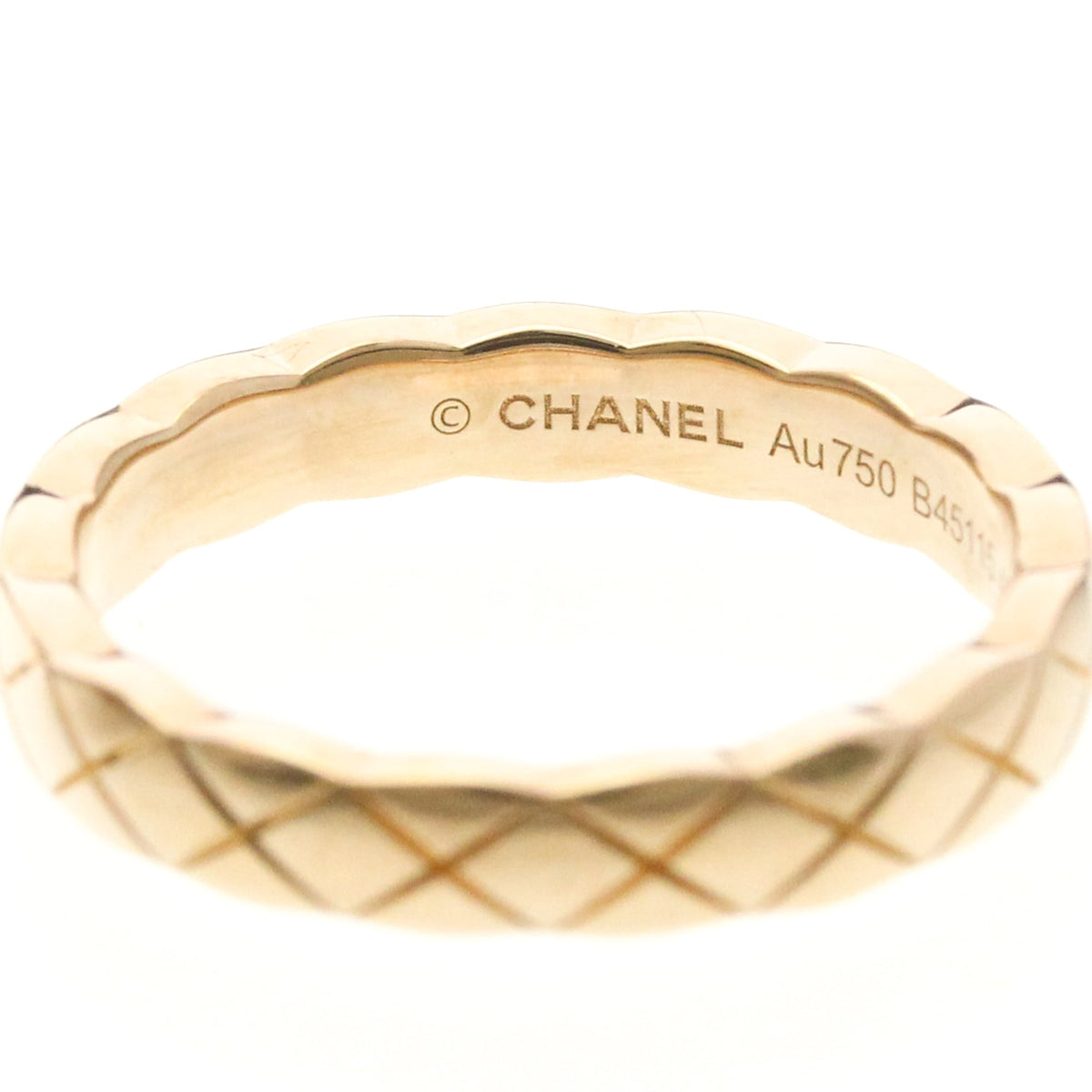 PRE-OWNED Chanel Coco Crush Mini · Rose Gold Size 4.75