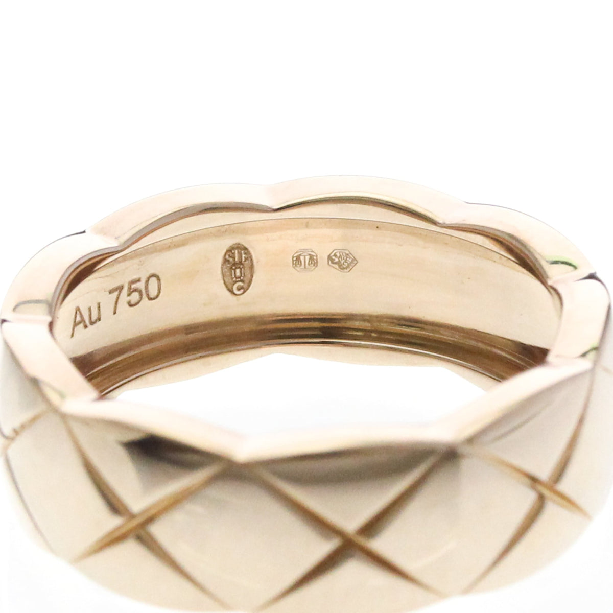 PRE-OWNED Chanel Coco Crush · Rose Gold Size 5.75