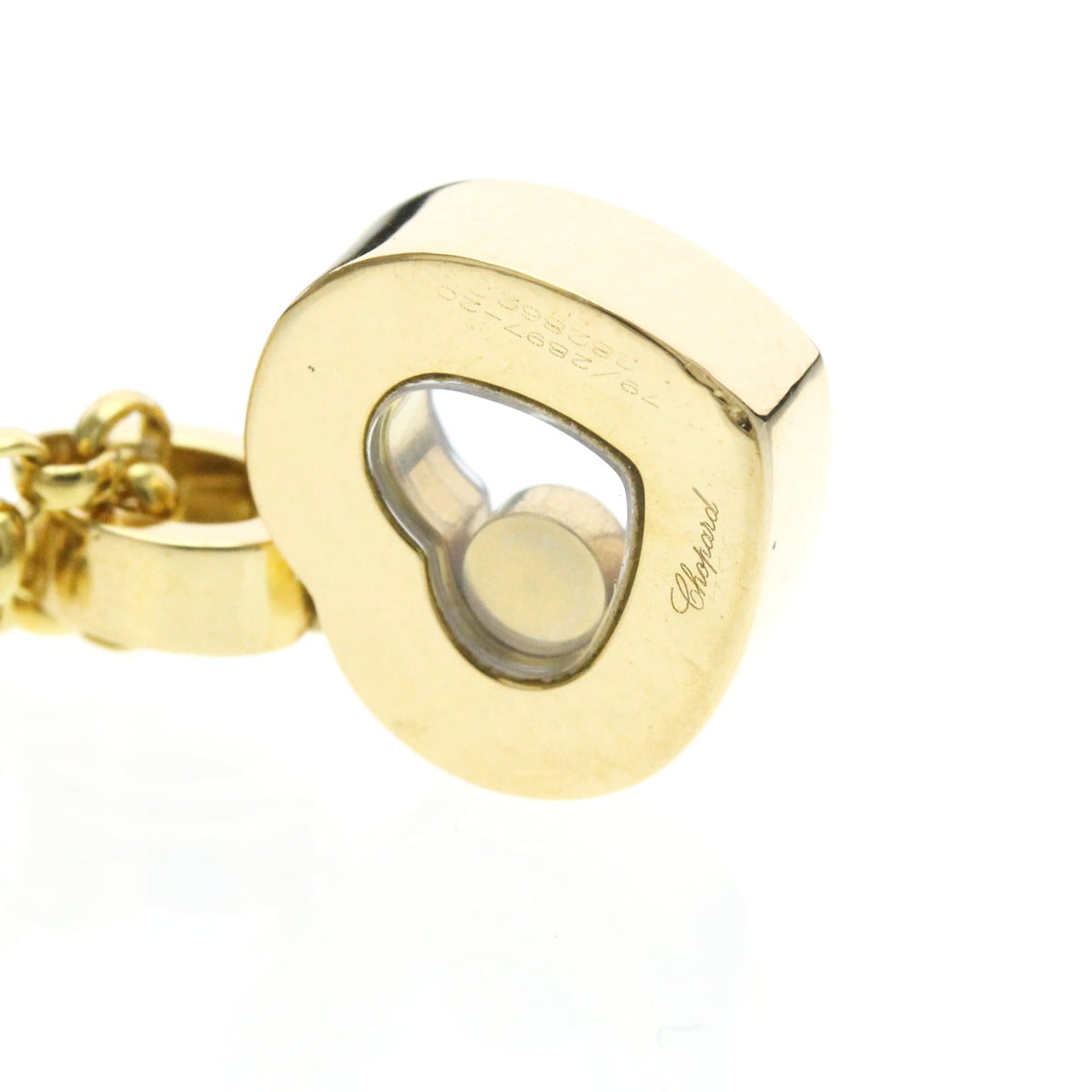 PRE-OWNED Chopard Happy Diamonds · 18K White Gold