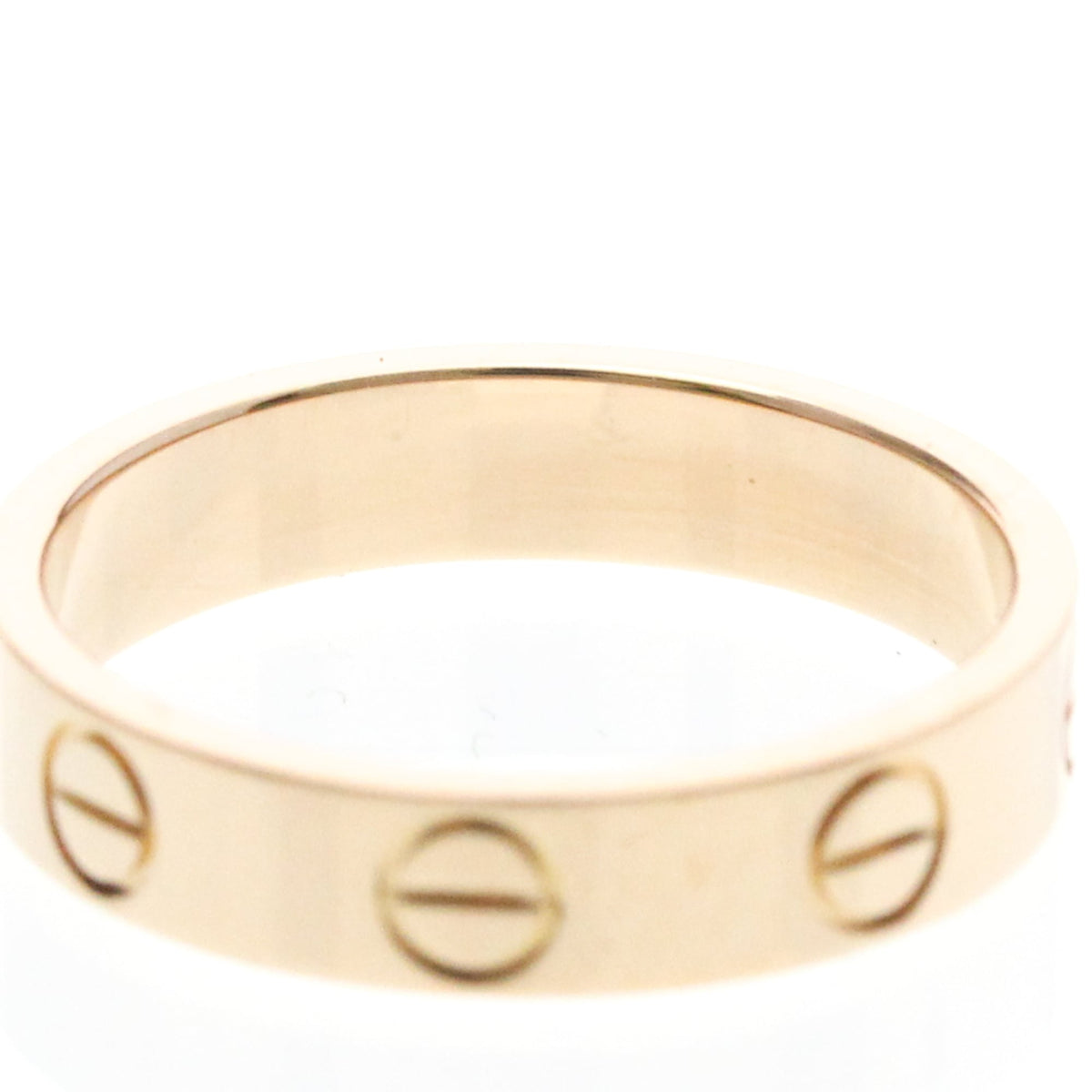 PRE-OWNED Cartier Mini Love · Rose Gold Size 4.5