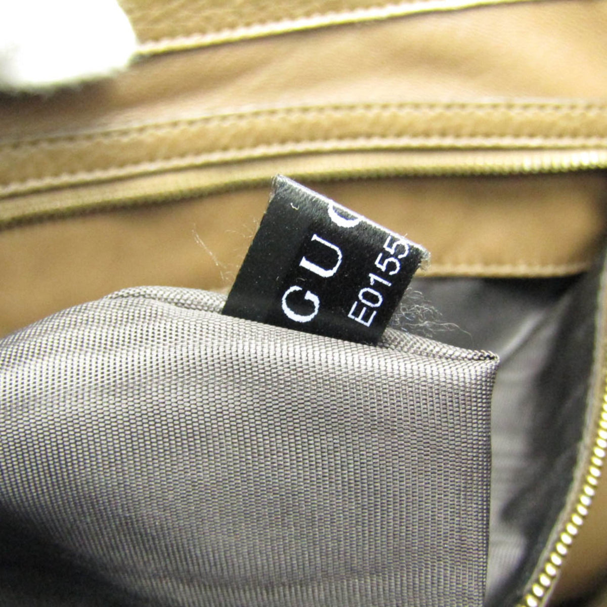 PRE-OWNED Gucci Bamboo · Leather Shoulder Bag