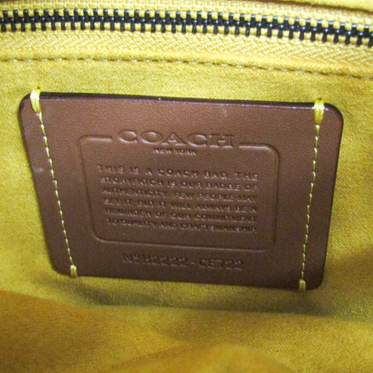 PRE-OWNED Coach Pillow Tote · Leather