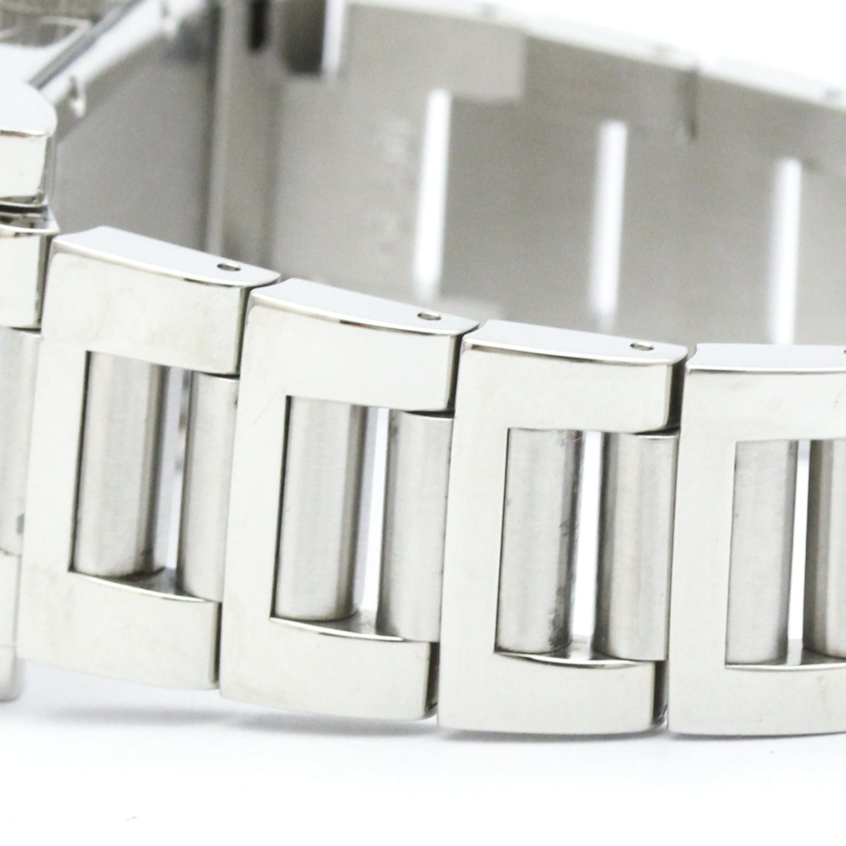 PRE-OWNED Bvlgari Rettangolo · Steel · Automatic