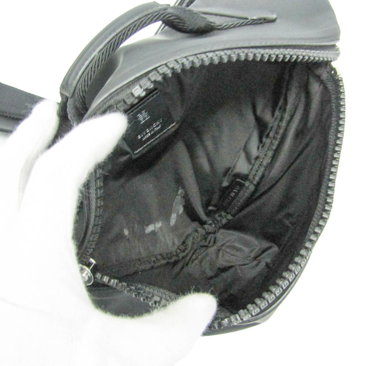 PRE-OWNED Givenchy G-Zip Triangle · Sling Bag
