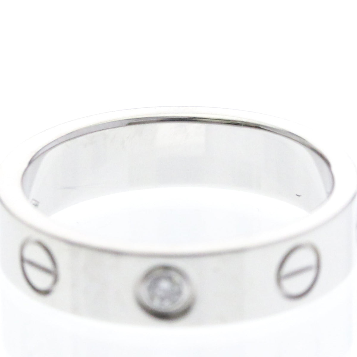 PRE-OWNED Cartier Mini Love · 18K White Gold · Diamond