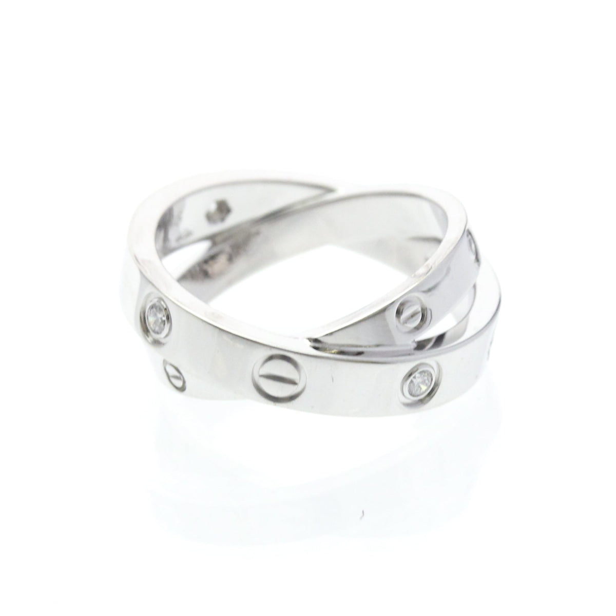 PRE-OWNED Cartier Be Love · 18K White Gold · Diamond