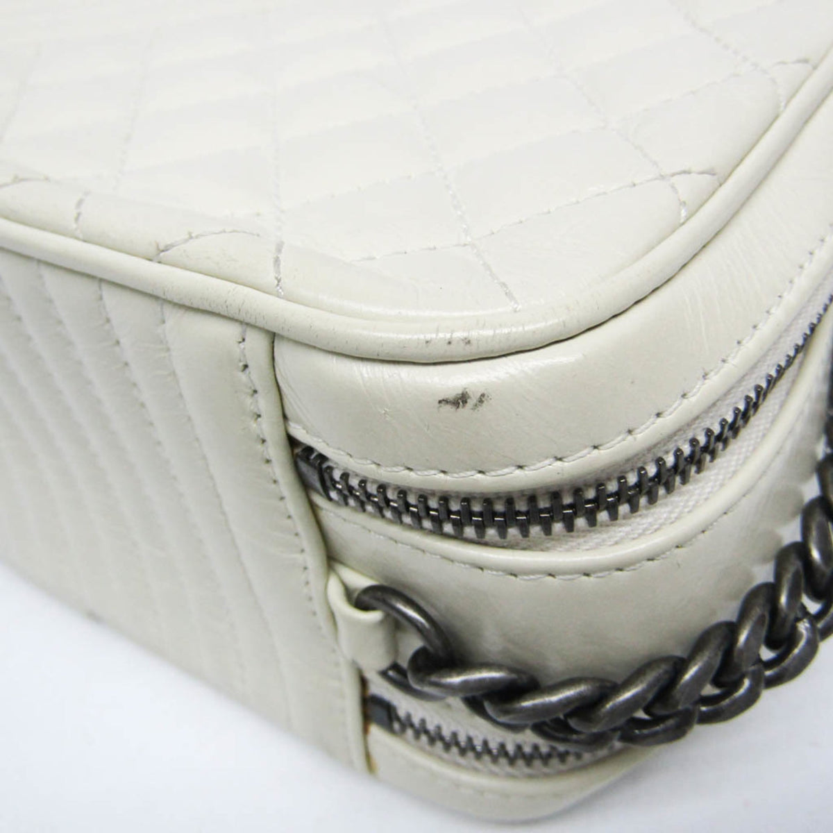 PRE-OWNED Chanel Boy Camera Bag · Lambskin