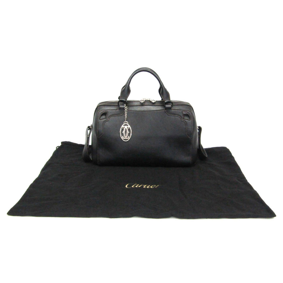 PRE-OWNED Cartier Marcello · Small Boston Bag