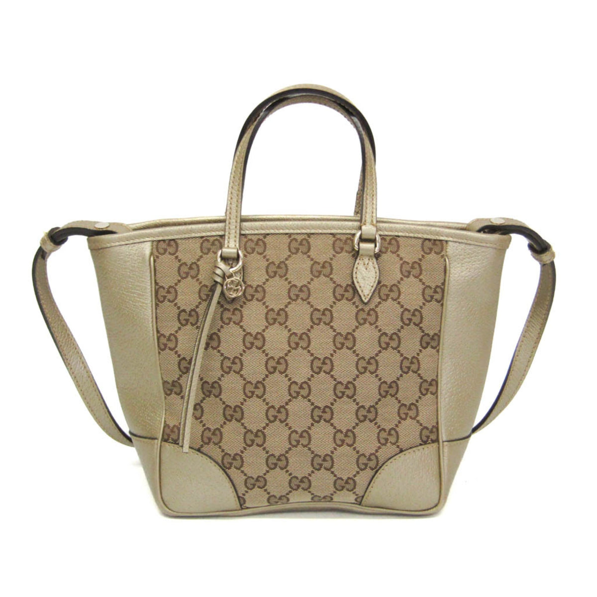 PRE-OWNED Gucci Bree · GG Canvas