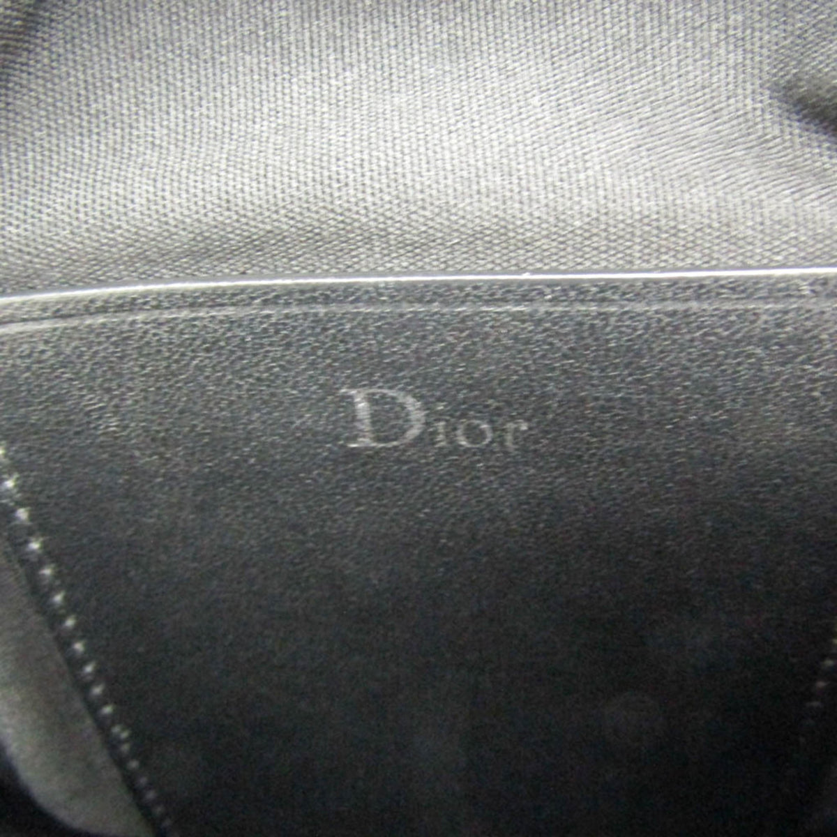 PRE-OWNED Dior Homme Carabiner Pouch · Punching Leather
